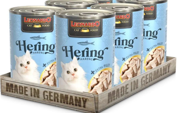 Leonardo Hering + extra Filet fürs Kätzchen