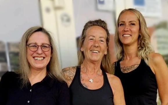 Das BarfShop-Team: Petra, Petra und Saskia.