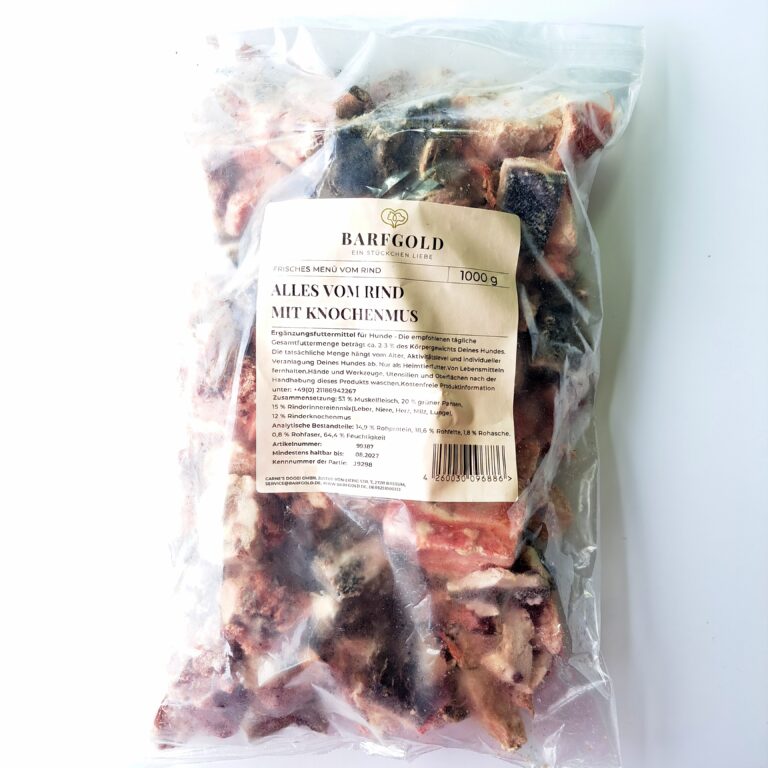 BarfGold roher Rindermix Stückchen
