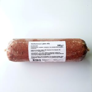 tiefgekühlte Wurst mit Fleischinhalt gewolft ähnlich Mett